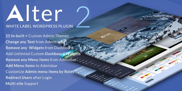 WpAlter - White Label WordPress Plugin v2.4.1 Nulled