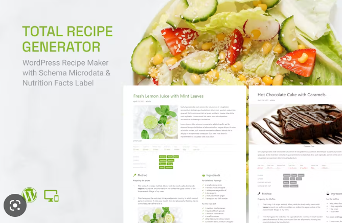 Total Recipe Generator Nulled