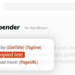 Appender - Copycat Content Protection for WordPress