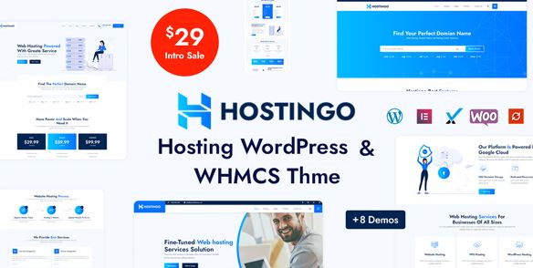 Hostingo - Hosting WordPress & WHMCS Theme