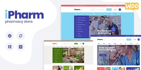 IPharm - Online Pharmacy & Medical WordPress Theme