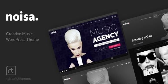 Noisa - Music Producers, Bands & Events Theme for WordPress