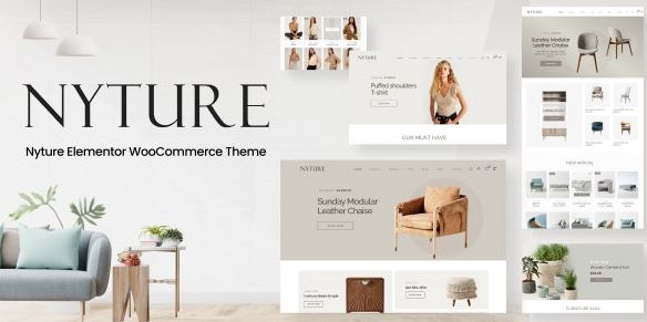 Nyture - Elementor WooCommerce Theme