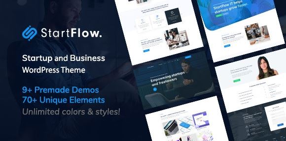 StartFlow - Responsive Multipurpose WordPress Theme