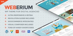 Weberium - Responsive WP Theme Tailored for Digital Agencies