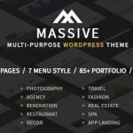 Massive - Responsive Multi-Purpose WordPress Theme