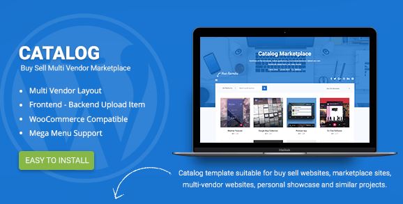 Catalog | Buy Sell / Marketplace Responsive WordPress Theme