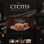 Crems - Bakery, Chocolate Sweets & Pastry WordPress Theme