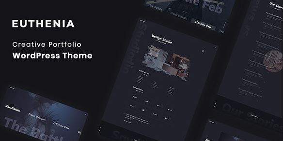 Euthenia - Creative Portfolio WordPress Theme