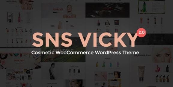 SNS Vicky - Cosmetic WooCommerce WordPress Theme