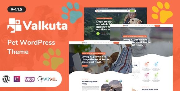 Valkuta - Pet WordPress Theme