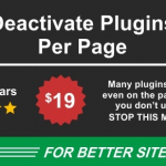 Deactivate Plugins Per Page - Improve WordPress Performance