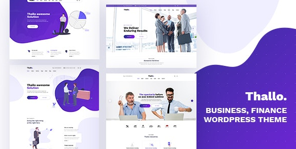 Thallo - Consulting & Finance WordPress Theme