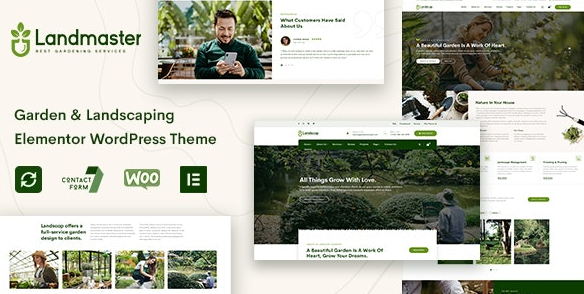 Landmaster - Garden & Landscaping WordPress Theme