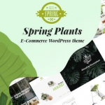 Spring Plants - Gardening & Houseplants WordPress Theme