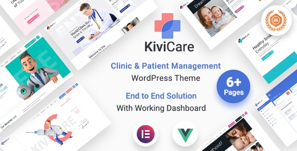 KiviCare - Medical Clinic & Patient Management WordPress Theme