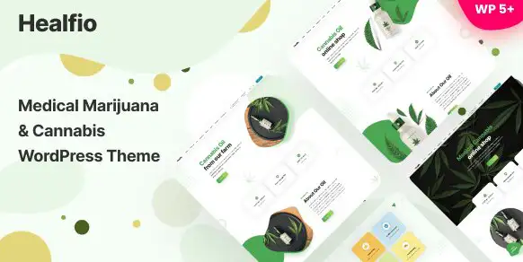 Healfio - Medical Marijuana & Coffeeshop WordPress Theme