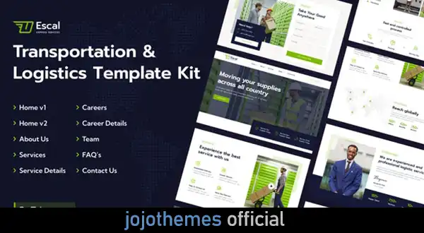 Escal | Transportation & Logistics Elementor Template Kit