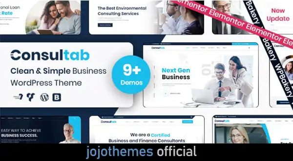 Consultab - Consulting Business & Finance WordPress Theme