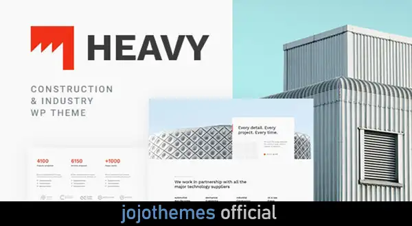 Heavy - Industrial WordPress Theme