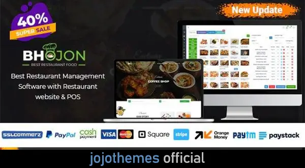 Bhojon - Best Restaurant Management Software with Restaurant Website