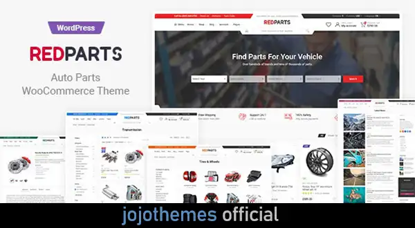 RedParts - Auto Parts WordPress Theme