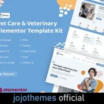 Finary - Pet Care & Veterinary Elementor Template Kit