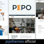 Pipo - Plumber Services Elementor Template Kit