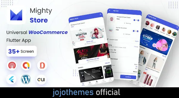 MightyStore WooCommerce - Flutter E-commerce Full App