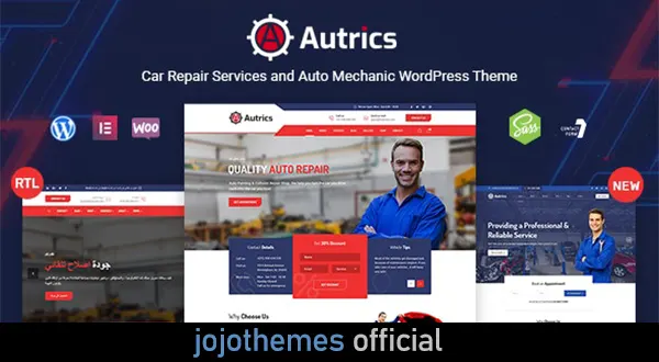 Autrics - Car Services and Auto Mechanic WordPress Theme