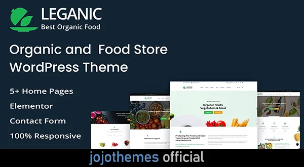 Leganic - Organic and Food Store WordPress Theme