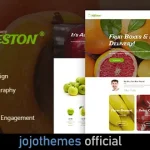 Preston - Fruit Company & Organic Farming WordPress Theme