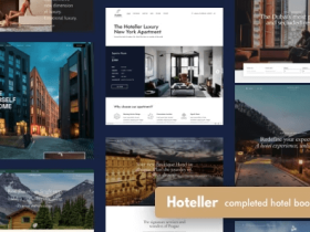 Hoteller - Booking WordPress Theme