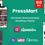 PressMart - Modern Elementor WooCommerce WordPress Theme