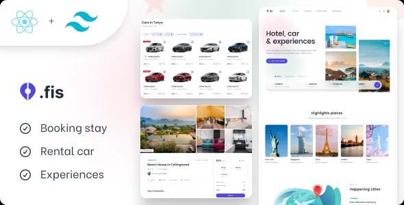 Chisfis Online Booking React Template Nulled