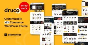 Druco - Elementor WooCommerce WordPress Theme Nulled