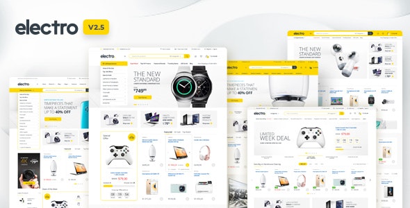 Electro Electronics Store WooCommerce Theme Nulled