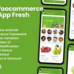 Fresy – Woocommerce Android App Fresh Grocery Nulled