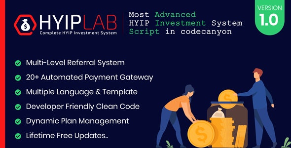 HYIPLAB - Complete HYIP Investment System Nulled