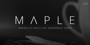 Maple WP Theme Nulled