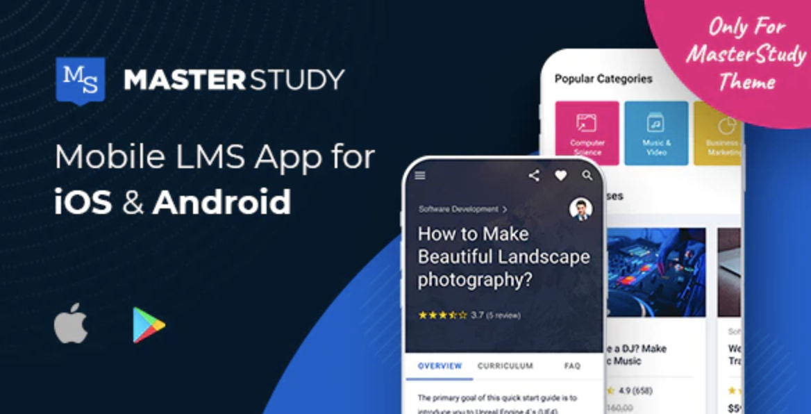 MasterStudy LMS Mobile App Nulled