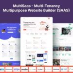 MultiSaas - Multi-Tenancy Multipurpose Website Builder Nulled