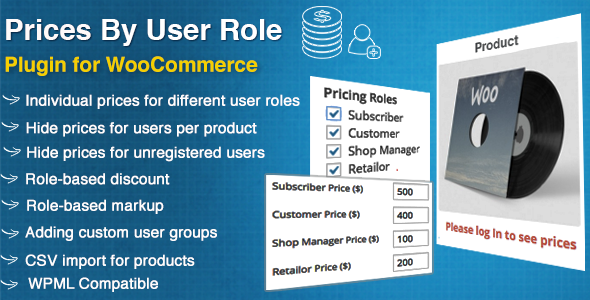 Prices By User Role for WooCommerce Nulled