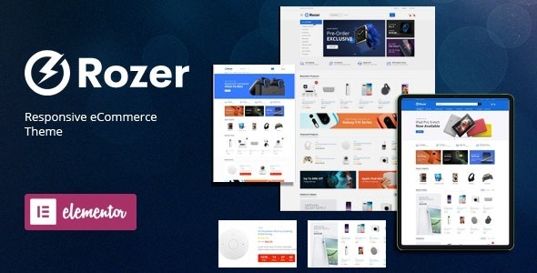 Rozer Nulled Digital eCommerce WordPress Theme Free Download