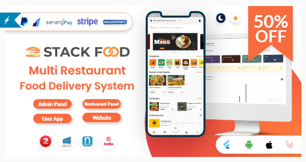 StackFood-Multi-Restaurant-Nulled