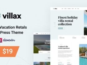 Villax Nulled Villa & Vacation Rentals WordPress Theme Free Download
