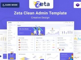 Zeta Nulled Bootstrap 5 HTML Admin & Dashboard Template Free Download