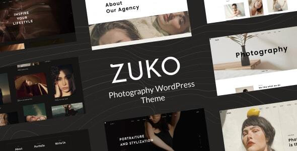 Zuko - Photography Nulled