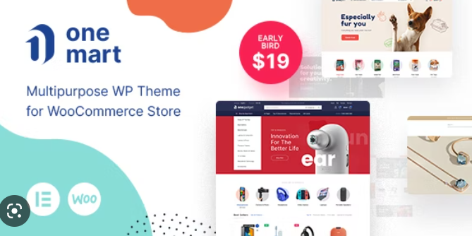 Onemart – Multipurpose eCommerce WordPress Theme Nulled