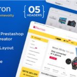 v4.3.5 Electron Mega Electronic Super Store Template [v1.7 – v8x] Prestashop